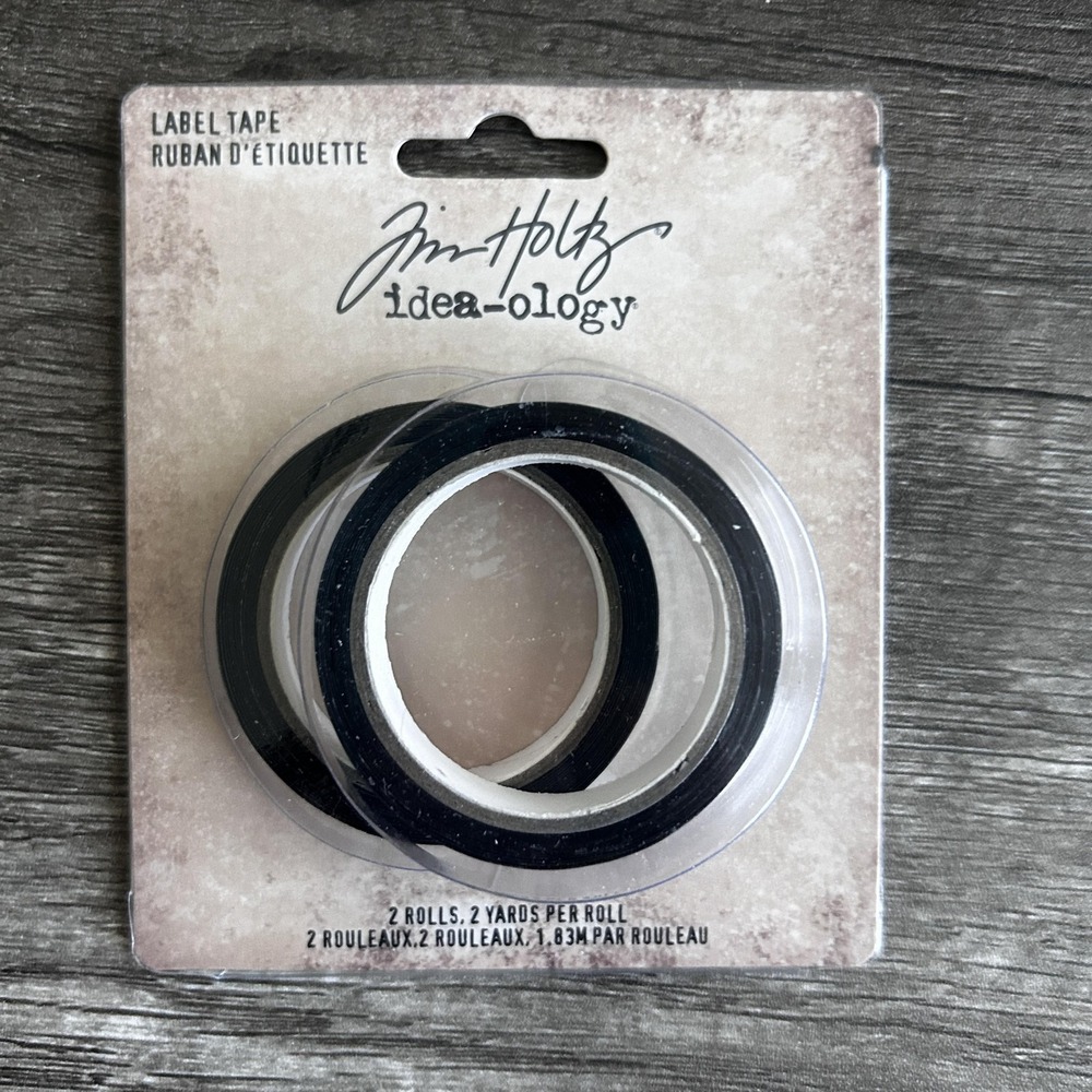 Tim Holtz Idea-ology Lot Label Tape Faucet Knobs Odds Ends Assemblage Chain New - Picture 6 of 10